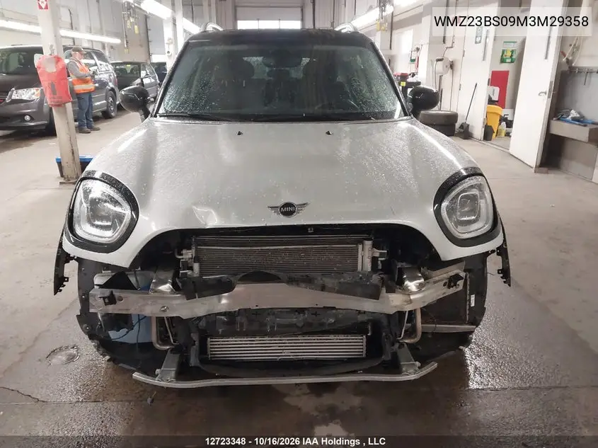 2021 MINI COUNTRYMAN VIN WMZ23BS09M3M29358 — фото 12