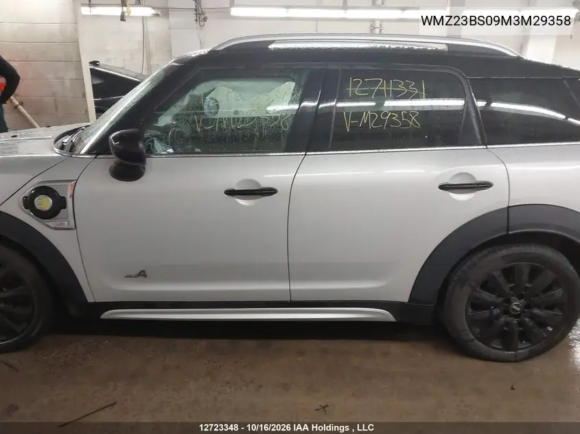 2021 MINI COUNTRYMAN VIN WMZ23BS09M3M29358 — фото 14