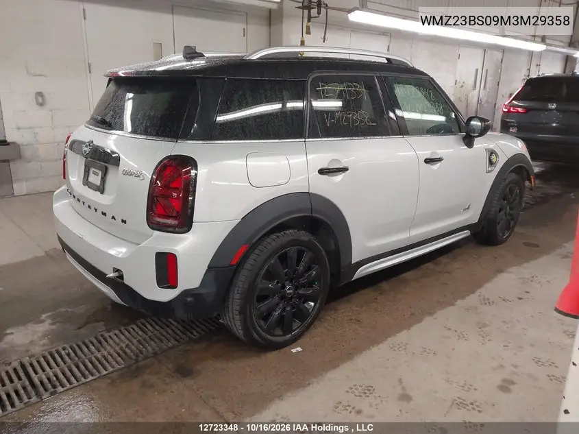 2021 MINI COUNTRYMAN VIN WMZ23BS09M3M29358 — фото 4