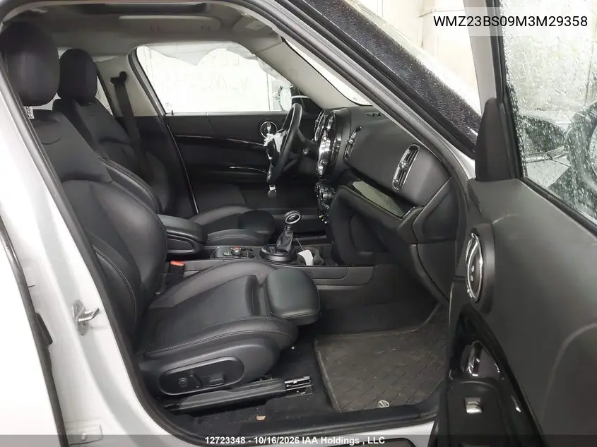 2021 MINI COUNTRYMAN VIN WMZ23BS09M3M29358 — фото 5