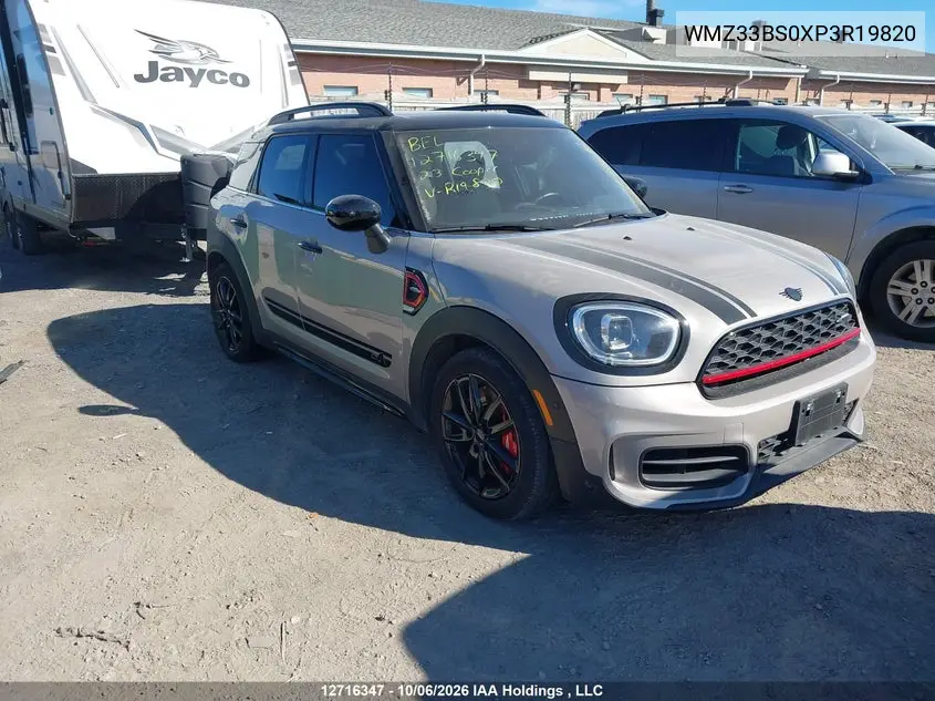 MINI COUNTRYMAN 2023, VIN WMZ33BS0XP3R19820