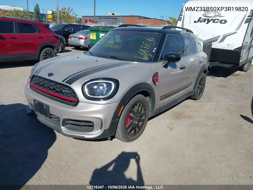 2023 MINI COUNTRYMAN VIN WMZ33BS0XP3R19820 — фото 2