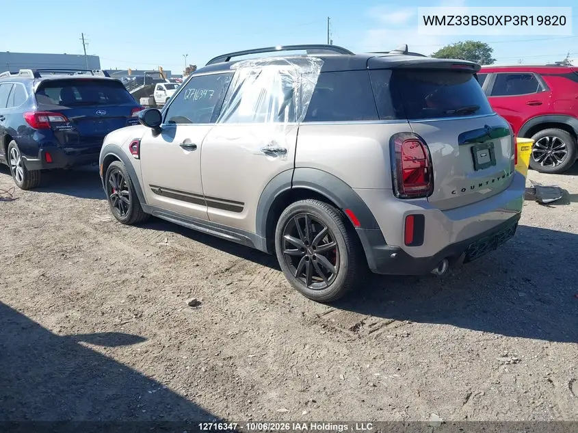2023 MINI COUNTRYMAN VIN WMZ33BS0XP3R19820 — фото 3