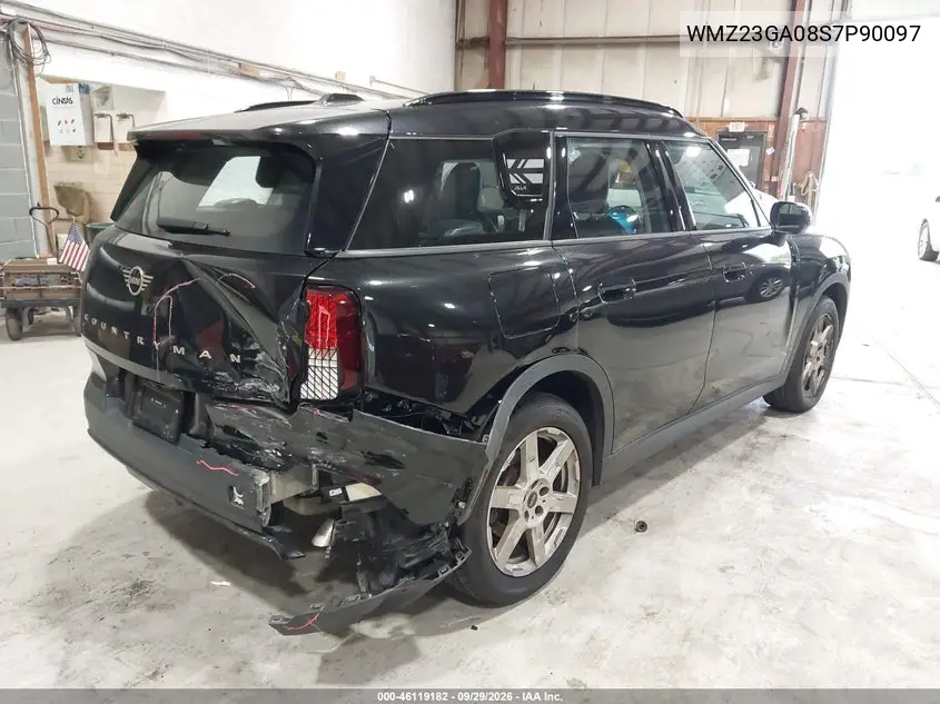 2025 MINI COUNTRYMAN VIN WMZ23GA08S7P90097 — фото 4