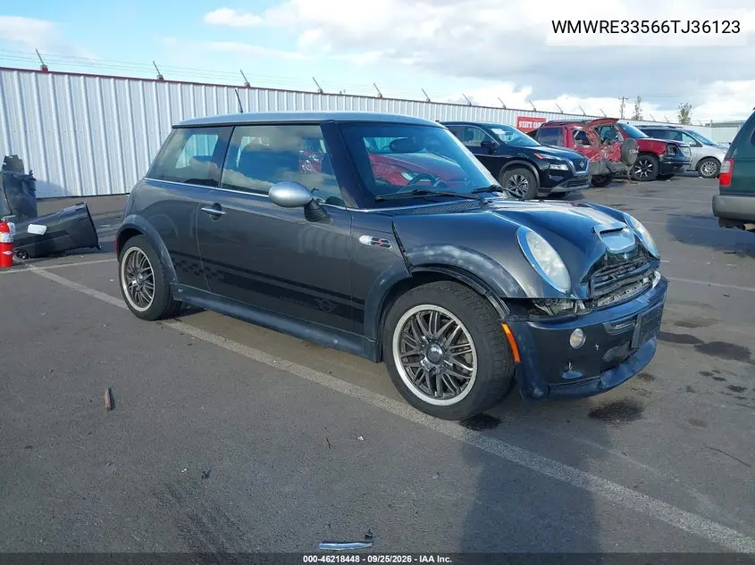 MINI HARD TOP 2006, VIN WMWRE33566TJ36123