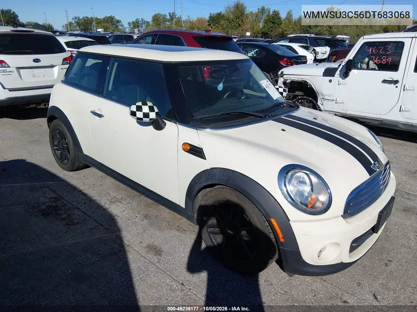 MINI HARD TOP 2013, VIN WMWSU3C56DT683068
