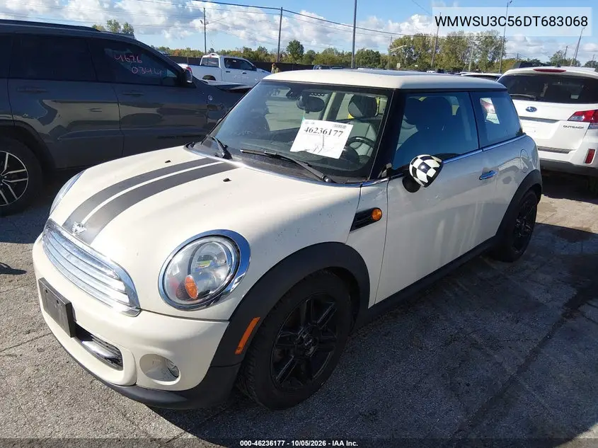 2013 MINI HARD TOP VIN WMWSU3C56DT683068 — фото 2
