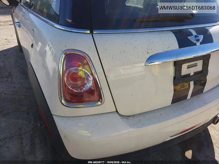 2013 MINI HARD TOP VIN WMWSU3C56DT683068 — фото 6