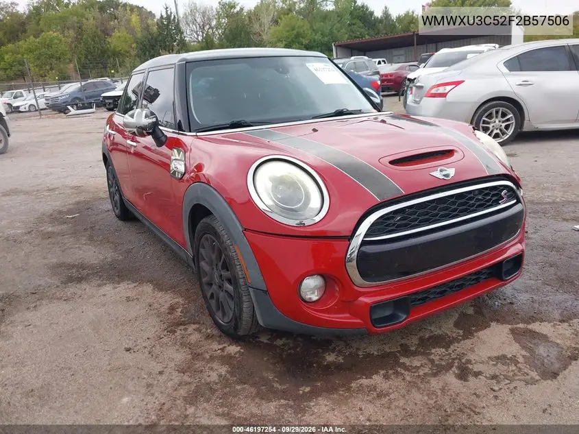 MINI HARD TOP 2015, VIN WMWXU3C52F2B57506