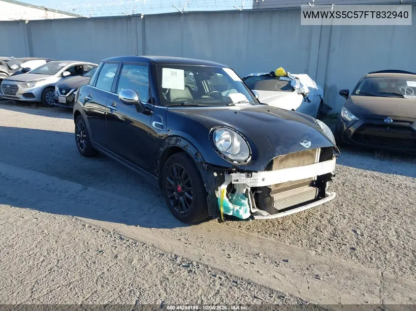 MINI HARD TOP 2015, VIN WMWXS5C57FT832940