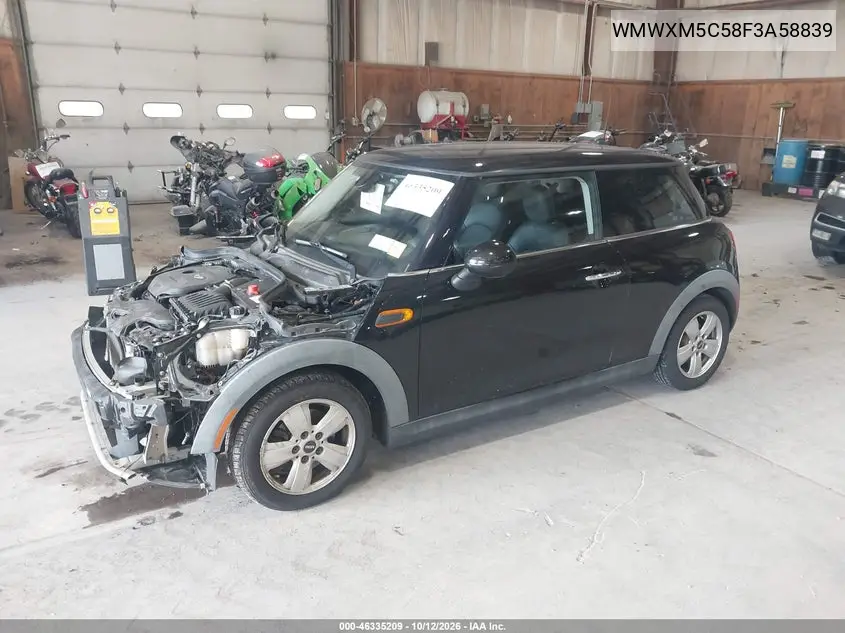 2015 MINI HARD TOP VIN WMWXM5C58F3A58839 — фото 2