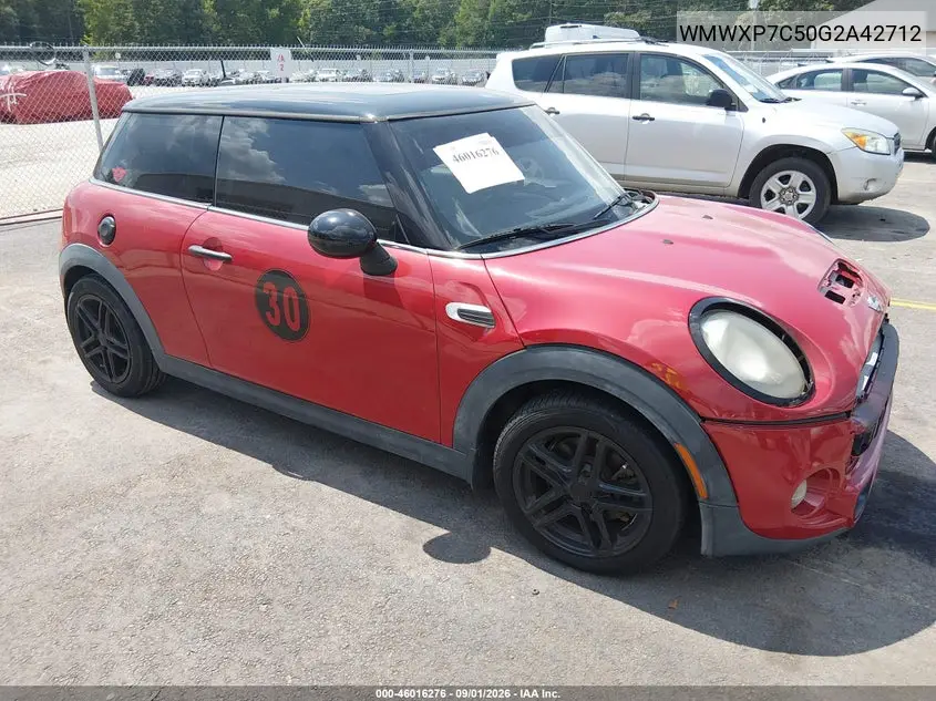 MINI HARD TOP 2016, VIN WMWXP7C50G2A42712