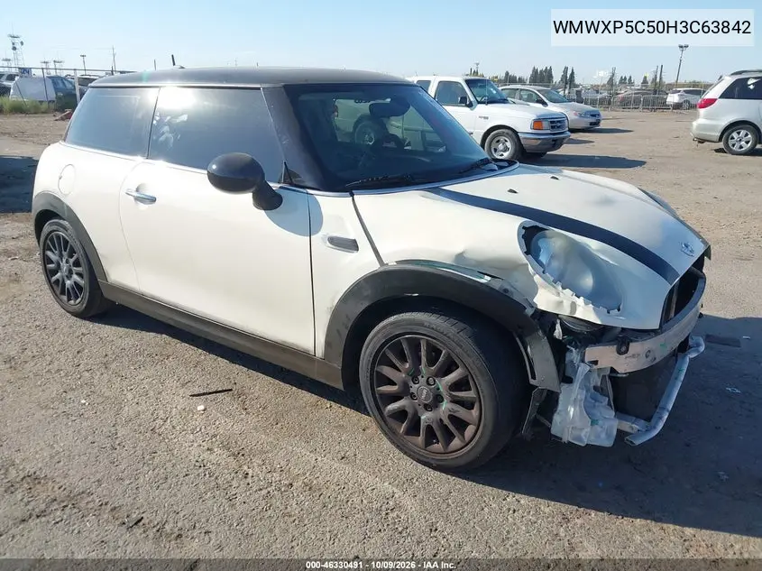 MINI HARD TOP 2017, VIN WMWXP5C50H3C63842