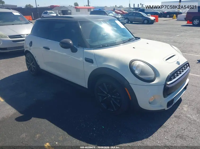 MINI HARD TOP 2019, VIN WMWXP7C58K2A54521