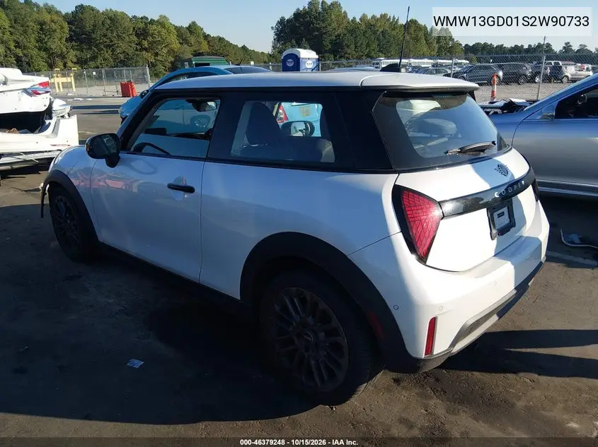 2025 MINI HARD TOP VIN WMW13GD01S2W90733 — фото 3