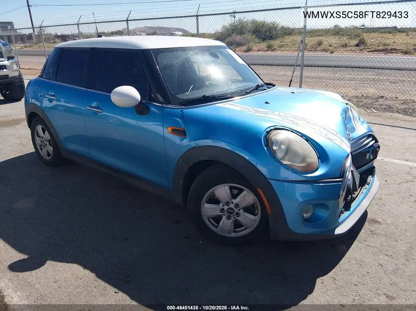 MINI HATCH 2015, VIN WMWXS5C58FT829433