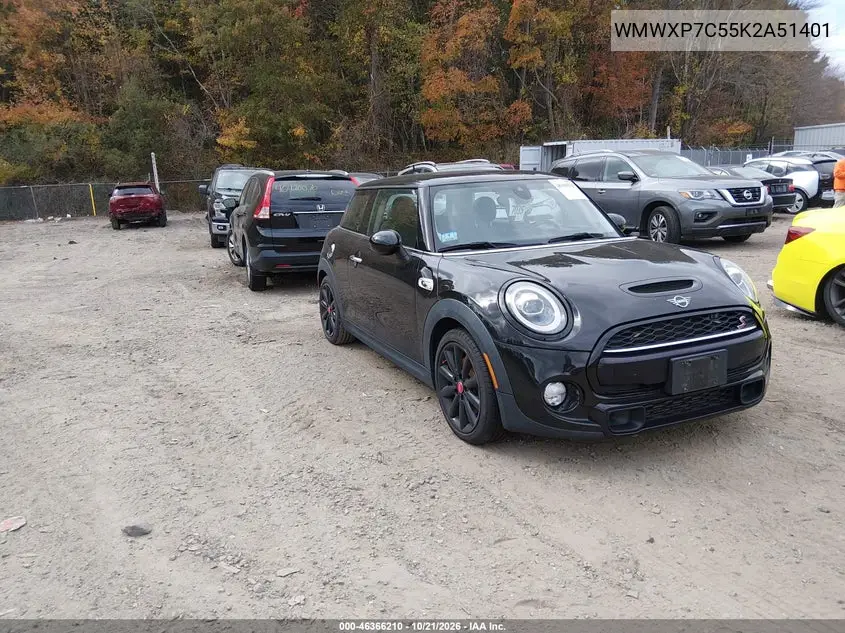 MINI HATCH 2019, VIN WMWXP7C55K2A51401