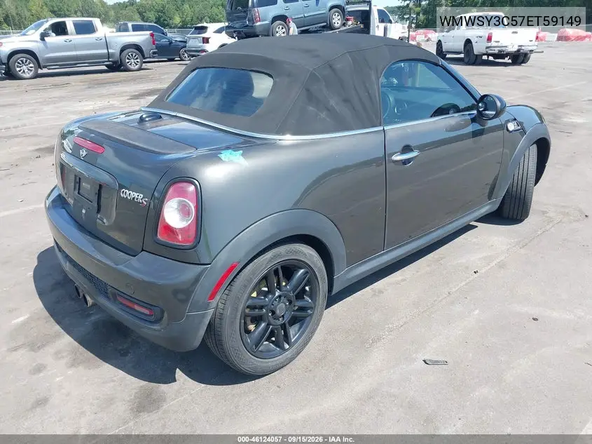 2014 MINI ROADSTER VIN WMWSY3C57ET595149 — фото 4