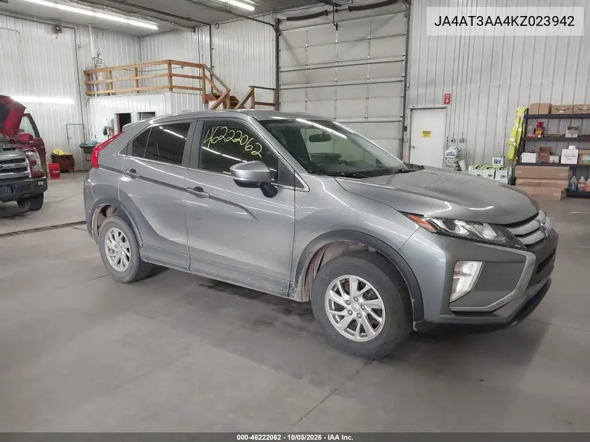 MITSUBISHI ECLIPSE CROSS 2019, VIN JA4AT3AA4KZ023942