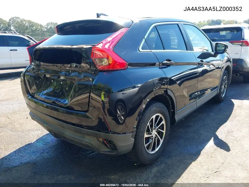 2020 MITSUBISHI ECLIPSE CROSS VIN JA4AS3AA5LZ000352 — фото 4
