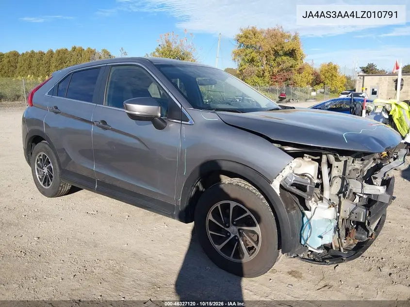 MITSUBISHI ECLIPSE CROSS 2020, VIN JA4AS3AA4LZ010791