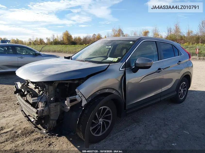 2020 MITSUBISHI ECLIPSE CROSS VIN JA4AS3AA4LZ010791 — фото 2