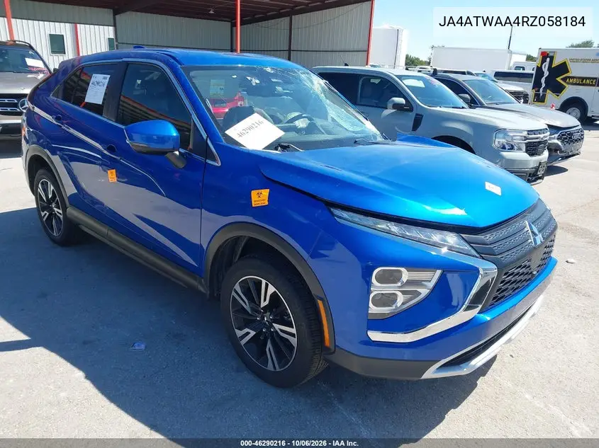 MITSUBISHI ECLIPSE CROSS 2024, VIN JA4ATWAA4RZ058184