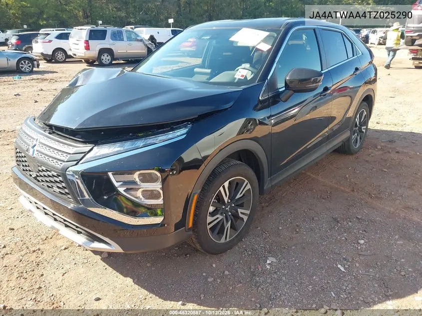 2026 MITSUBISHI ECLIPSE CROSS VIN JA4ATWAA4TZ025290 — фото 2