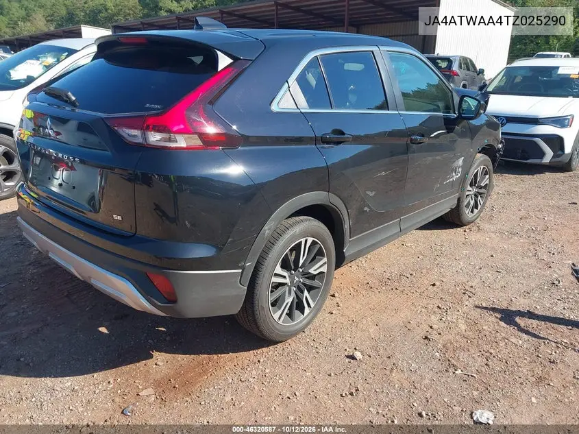 2026 MITSUBISHI ECLIPSE CROSS VIN JA4ATWAA4TZ025290 — фото 4