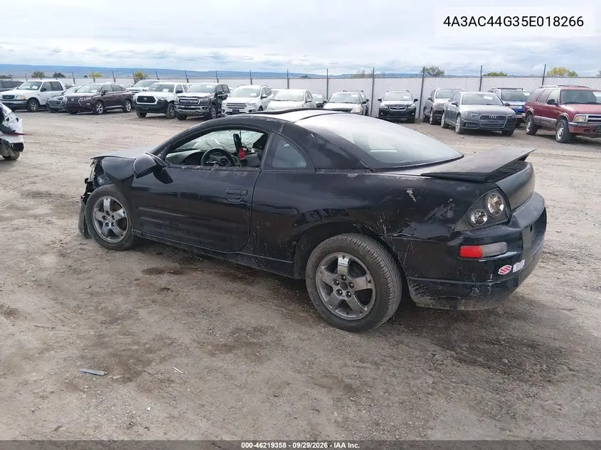 2005 MITSUBISHI ECLIPSE VIN 4A3AC44G35E018266 — фото 3