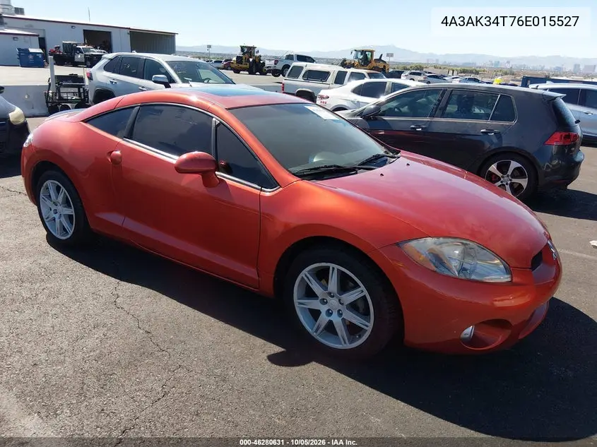 MITSUBISHI ECLIPSE 2006, VIN 4A3AK34T76E015527