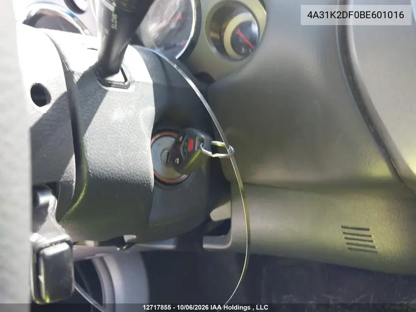 2011 MITSUBISHI ECLIPSE VIN 4A31K2DF0BE601016 — фото 11