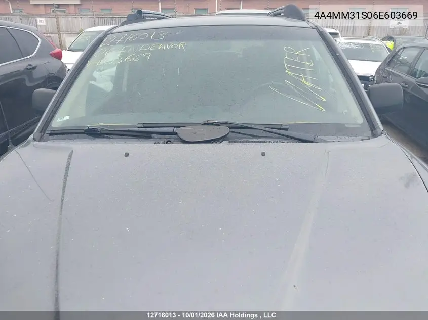 2006 MITSUBISHI ENDEAVOR VIN 4A4MM31S06E603669 — фото 17