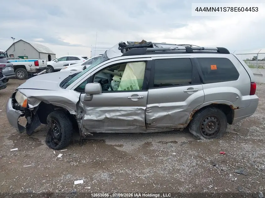 2008 MITSUBISHI ENDEAVOR VIN 4A4MN41S78E604453 — фото 13