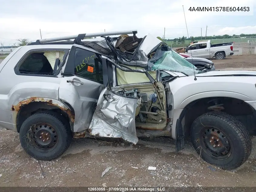 2008 MITSUBISHI ENDEAVOR VIN 4A4MN41S78E604453 — фото 6