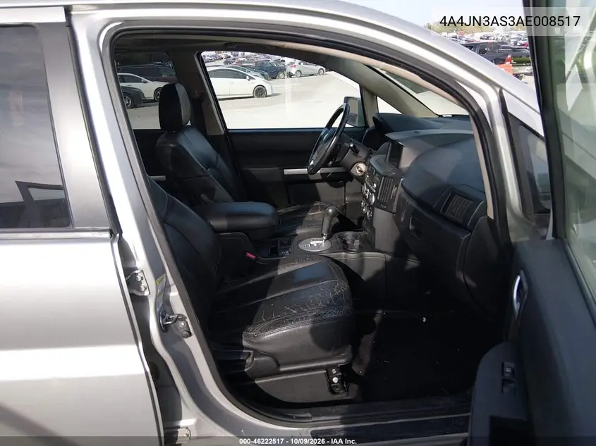2010 MITSUBISHI ENDEAVOR VIN 4A4JN3AS3AE008517 — фото 5