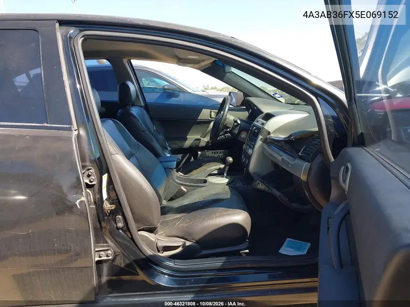 2005 MITSUBISHI GALANT VIN 4A3AB36FX5E069152 — фото 5