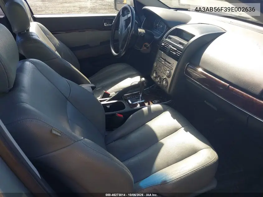 2009 MITSUBISHI GALANT VIN 4A3AB56F39E002636 — фото 5