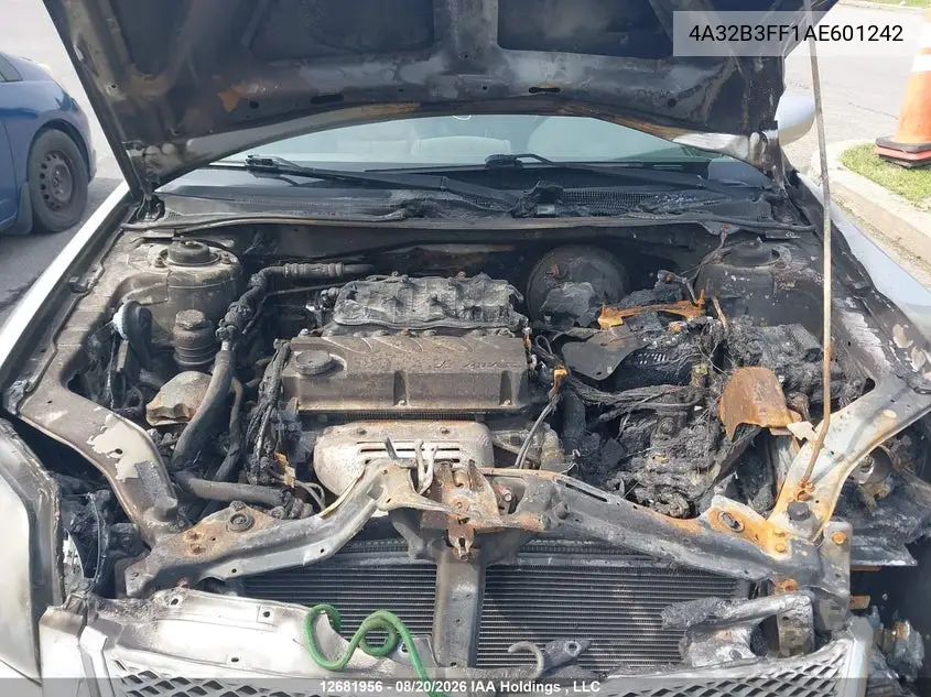 2010 MITSUBISHI GALANT VIN 4A32B3FF1AE601242 — фото 10