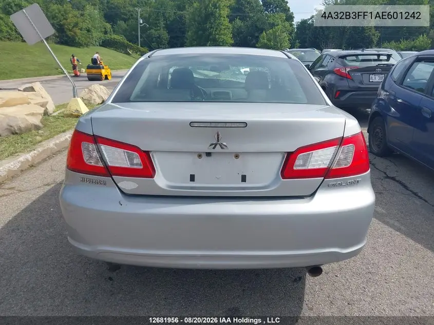 2010 MITSUBISHI GALANT VIN 4A32B3FF1AE601242 — фото 16