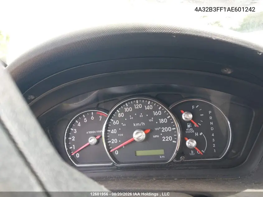 2010 MITSUBISHI GALANT VIN 4A32B3FF1AE601242 — фото 7