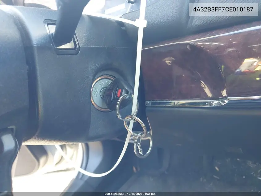 2012 MITSUBISHI GALANT VIN 4A32B3FF7CE010187 — фото 11