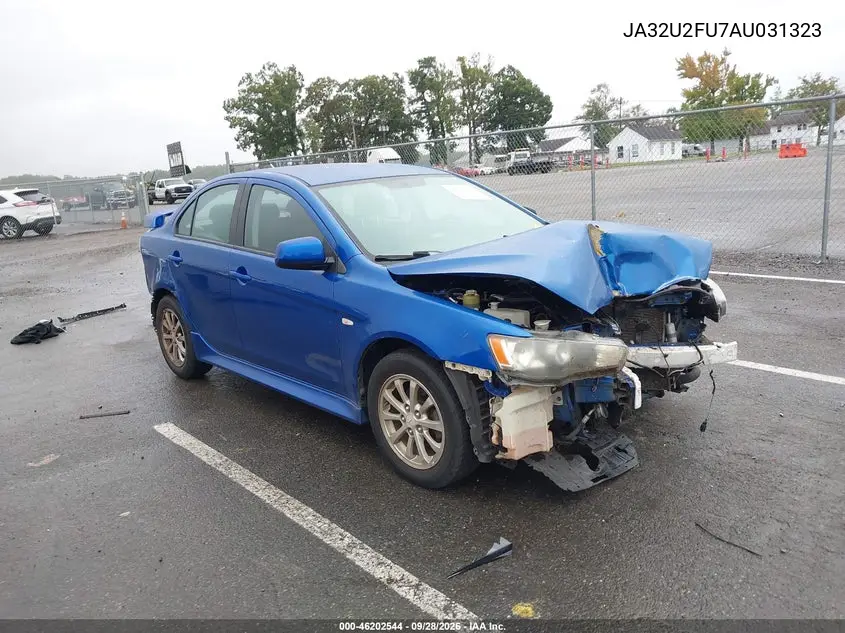 MITSUBISHI LANCER 2010, VIN JA32U2FU7AU031323
