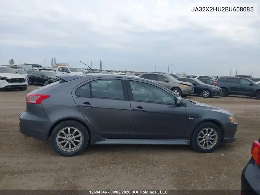 2011 MITSUBISHI LANCER VIN JA32X2HU2BU608085 — фото 13