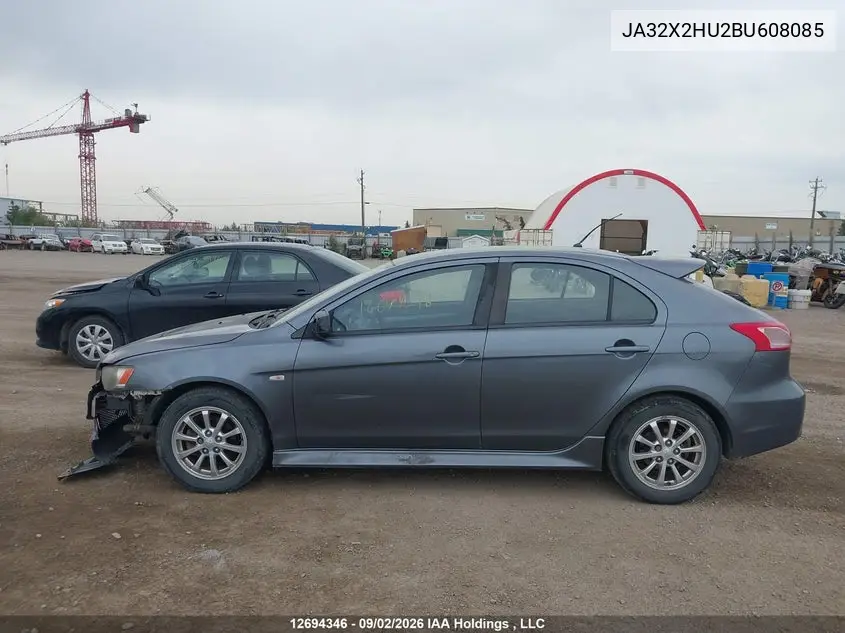 2011 MITSUBISHI LANCER VIN JA32X2HU2BU608085 — фото 14