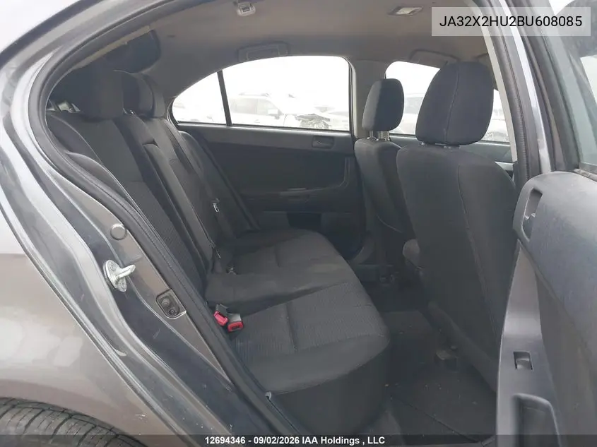 2011 MITSUBISHI LANCER VIN JA32X2HU2BU608085 — фото 8