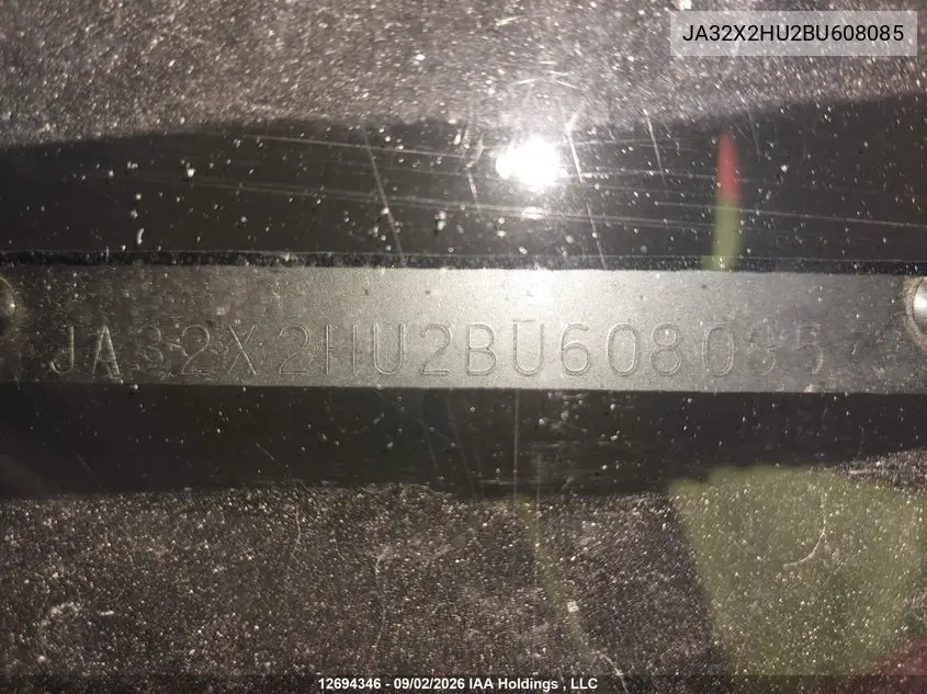 2011 MITSUBISHI LANCER VIN JA32X2HU2BU608085 — фото 9