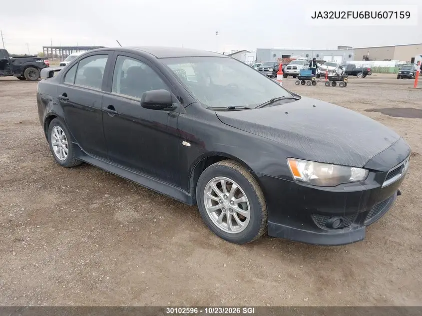 MITSUBISHI LANCER 2011, VIN JA32U2FU6BU607159