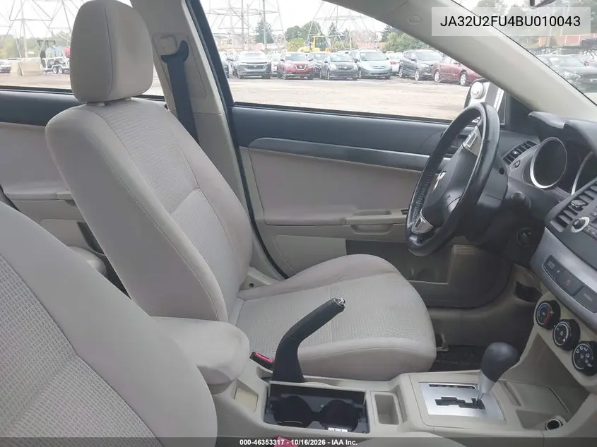 2011 MITSUBISHI LANCER VIN JA32U2FU4BU010043 — фото 5