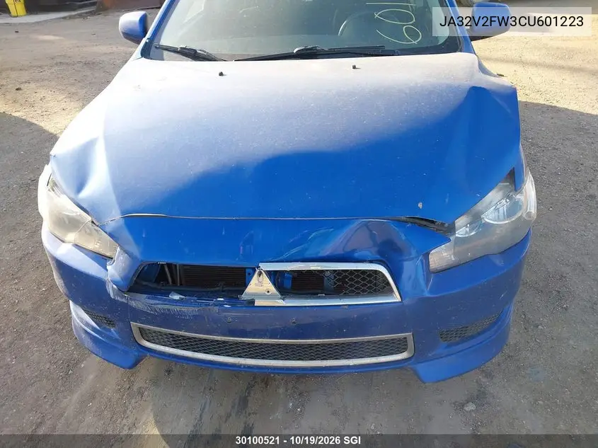 2012 MITSUBISHI LANCER VIN JA32V2FW3CU601223 — фото 6